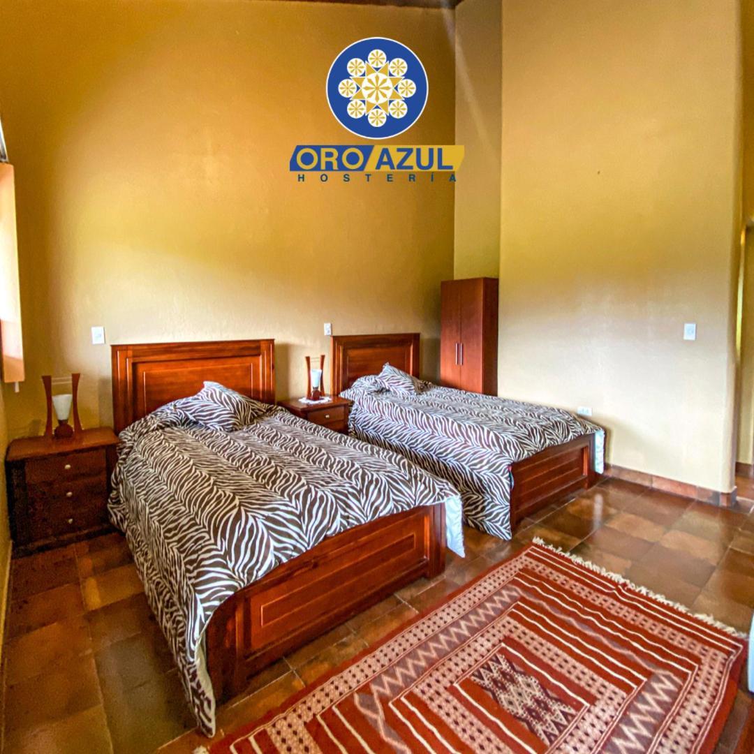 Hosteria Oro Azul Cotacachi Exteriör bild